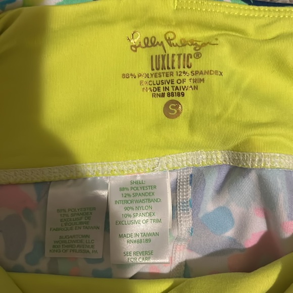Lilly Pulitzer Luxletic Weekender Cropped Leggings - Picture 8 of 8